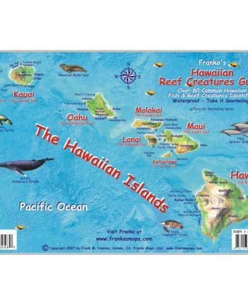 FISH CARD, HAWAIIAN REEF CREATURES