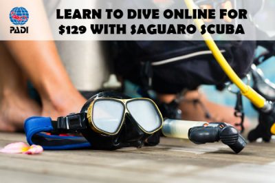 learn to scuba dive arizona PADI