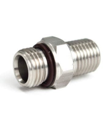 XS Scuba SS Adapter 9/16-18 to 1/4" NPT