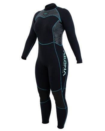 AKONA 3mm Womens Quantum Stretch Full Suit Rear Zip