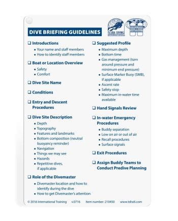 Divemaster Slate