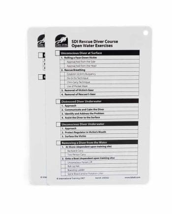 SDI Rescue Scenario Slates