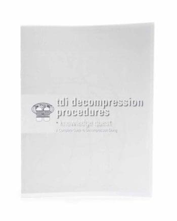TDI Deco Procedures Knowledge Quest