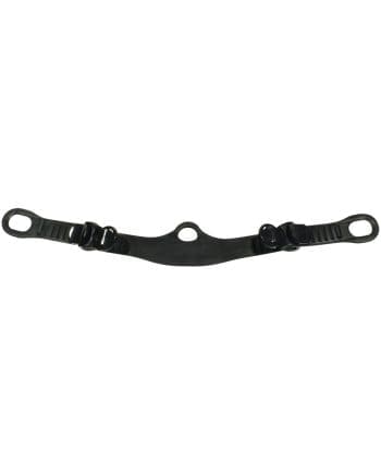 Tilos Fin Strap & Buckle Set, Black, for F6200 Getaway Fin