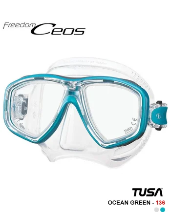 Tusa Freedom Ceos Small - Medium Faces Add corrective lenses 0.5 Diopter increments from -1.5 to -8.0 16 Colors Available