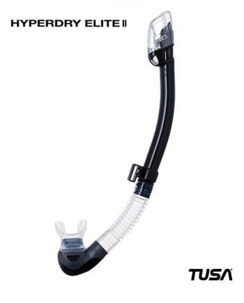 Tusa Hyperdry Elite II Snorkel 24 Colors Available