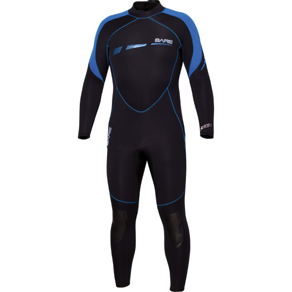 All sizes Bare 5mm Sport S-Flex  Full Scuba Diving Wetsuit Men's 