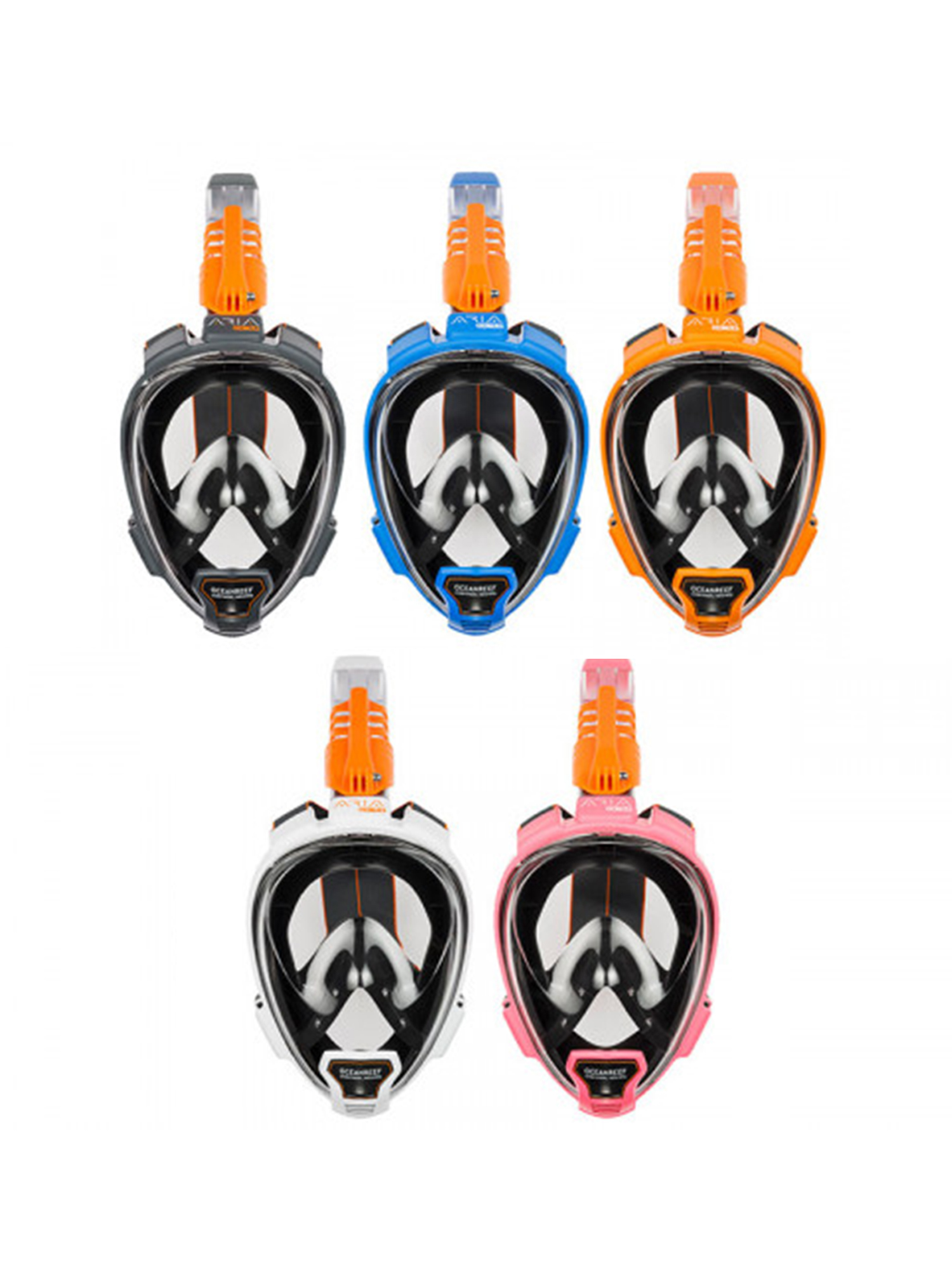 thumbnail image 2 of OCEAN REEF Aria QR+ Full Face Snorkeling Mask – 180° Panoramic View, Anti-Fog, Quick Release 2 of 11