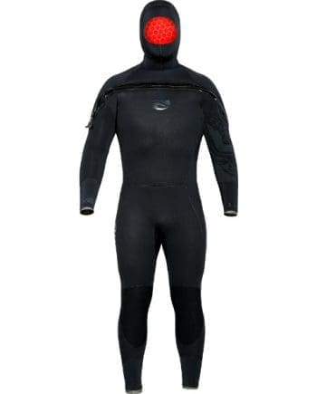 Bare 8/7 Velocity Ultra Hooded Semi Dry - Mens