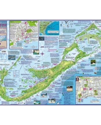 Franko Bermuda Guide and Dive Map