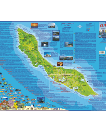 Franko Curacao Guide and Dive Map