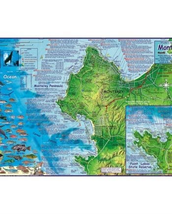 Franko Monterey Bay Guide and Dive Map