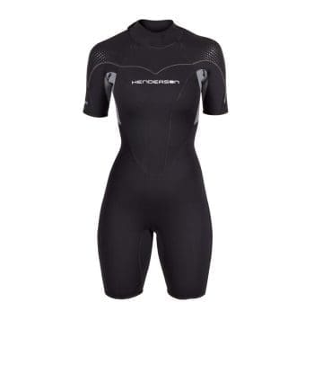 Henderson 3mm Womens Thermoprene Pro Back Zip Shorty