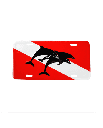 DOLPHIN LICENSE PLATE