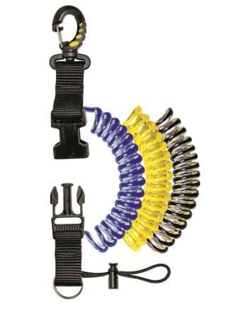 INNOVATIVE SCUBA Crystal Snappy Coil Retractors