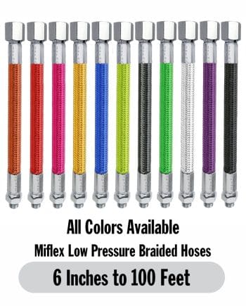 Miflex Low Pressure Braided Hoses