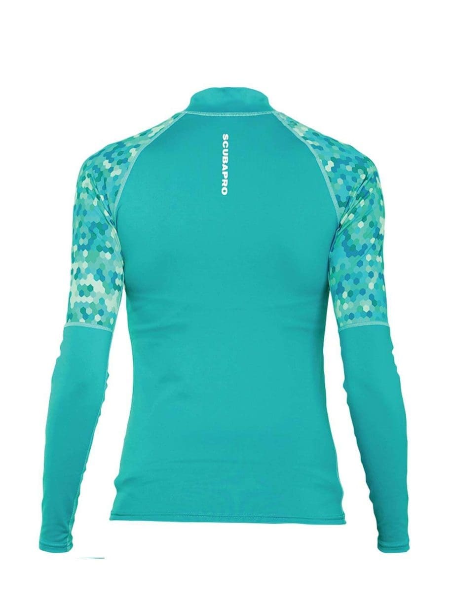 Scubapro Jewel Rash Guard Womens, Long Sleeve (UPF50) -Pink/Purple
