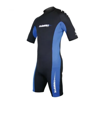 WETSUIT 2MM SHORT MENS SM SCUBA MAX (DC)