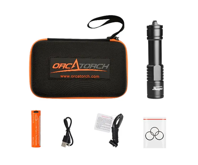 OrcaTorch D520 Dive Light