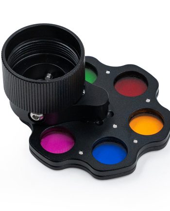 Color Filter Wheel for 2000 Lumen diving light snoot