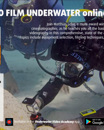 Online Course LEARN TO FILM UNDERWATER
