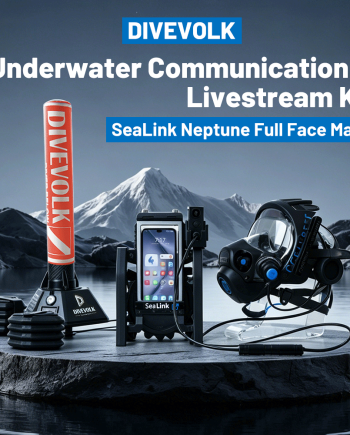 DIVEVOLK x Ocean Reef SeaLink Neptune Underwater Communication & Livestream Kit